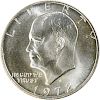 U.S. EISENHOWER $1 AND KENNEDY 50C COINS