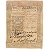 1773 PENNSYLVANIAL COLONIAL NOTE 50 SHILLINGS