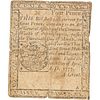 1777 PENNSYLVANIA COLONIAL NOTE 4 PENCE