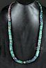 19th C. African Millefiori Glass Trade Bead Necklace