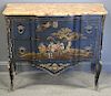 Antique Chinoiserie Decorated Bronze Mounted
