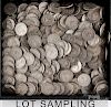 Large group of silver quarters