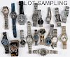 Large group of wrist watches.