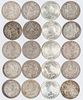 Fifteen Morgan silver dollars