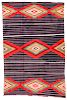 Antique Navajo Germantown Blanket/Rug: 4'7'' x 6'10''  