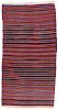 Antique Striped Persian Kilim: 4'10'' x 9'3''