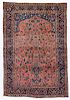 Antique Sarouk Prayer Rug, Persia: 3'3'' x 4'10''