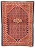 Antique Malayer Rug, Persia: 3'7'' x 4'9''