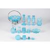 Victorian Blue Glass Tablewares