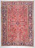 Semi-Antique Heriz Rug, Persia: 6'9'' x 9'2''