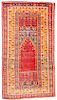 Antique Ladik Prayer Rug, Turkey: 4'3'' x 6'5''