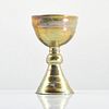 Large Beatrice Wood Iridescent Chalice/Footed Vessel
