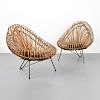 Pair of Chairs, Manner of Franco Albini & Franca Helg