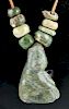 Mayan Greenstone Necklace & Pendant