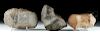 Trio of Casas Grandes Stone Axe Heads