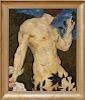 MORGAN RUSSELL (1886-1953): MALE BATHER