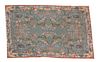 A Needlework Rug 57 1/2 x 37 inches.