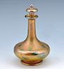Louis Comfort Tiffany decorated favrile perfume bottle