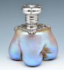 Louis Comfort Tiffany favrile perfume bottle