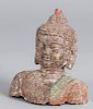 Southeast Asian iron Buddha head