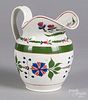 Pearlware pitcher