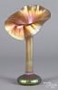 Lundberg Studios art glass jack in the pulpit vase