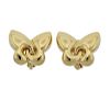 Bulgari Bvlgari 18k Gold Butterfly Earrings 