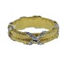 Buccellati Eternelle 18K Gold X Band Ring