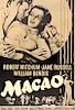 Period Film Poster, "Macao"