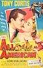 Period Film Poster, "All American", 1953