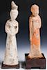 2 Tang D. Female Pottery Figures