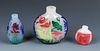 3 Antique Chinese Snuff Bottles