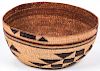 Twined Woman's Basketry Cap, Probably Karok, Northern California
