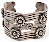 William Spratling (1900-1967) Sterling Silver Cuff Bracelet