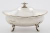 Jacob Tostrup Silver Bowl and Lid