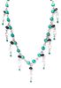 A Collection of Sterling Silver, Turquoise, Onyx and Rock Crystal Jewelry, 84.20 dwts.