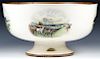 Lionel Edwards Footed China Bowl by W.T. Copeland & Sons