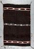 Vintage Southwest Woolen Rug: 76'' x 50''