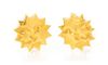 * A Pair of 18 Karat Yellow Gold Earclips, Angela Cummings, 9.40 dwts.