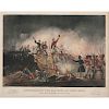 Repulsion of the British at Fort Erie, War of 1812 Lithograph