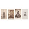 Civil War CDV Album of Capt. Robert Townsend of the Ironclad USS Essex, including Staff and Crew