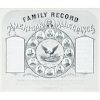 Family Record of American Allegiance, Civil War Patriotic Print by Prang, 1861