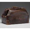 Saddle Makers to Buffalo Bill and Theodore Roosevelt, J.S. Collins & Co. Leather Doctor Bag