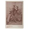 Indian Scout John Nelson, Fantastic Cabinet Card