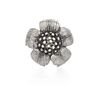 A Sterling Silver Flower Brooch, Tiffany & Co. 4.30 dwts.