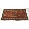 19th Century Caucasian Persian Rug. Unsigned. Quite a bit of wear. Measures 91" x 47". Shipping $75