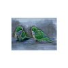 Alice Greko (20th C.) Photo and Digital Paintbrush "Florida Parrots" Signed and Numbered 3/40 in Pe