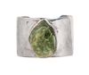 A Sterling Silver and Beryl 'Bless Our Earth' Cuff Bracelet, Rebecca Collins, 90.90 dwts.