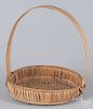 Split oak herb basket
