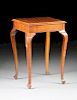 A CONTINENTAL WALNUT AND OLIVE WOOD INLAID PARQUETRY CUBE PEDESTAL TABLE, POSSIBLY NORTH ITALIAN, LATE 19TH/EARLY 20TH CENTURY,